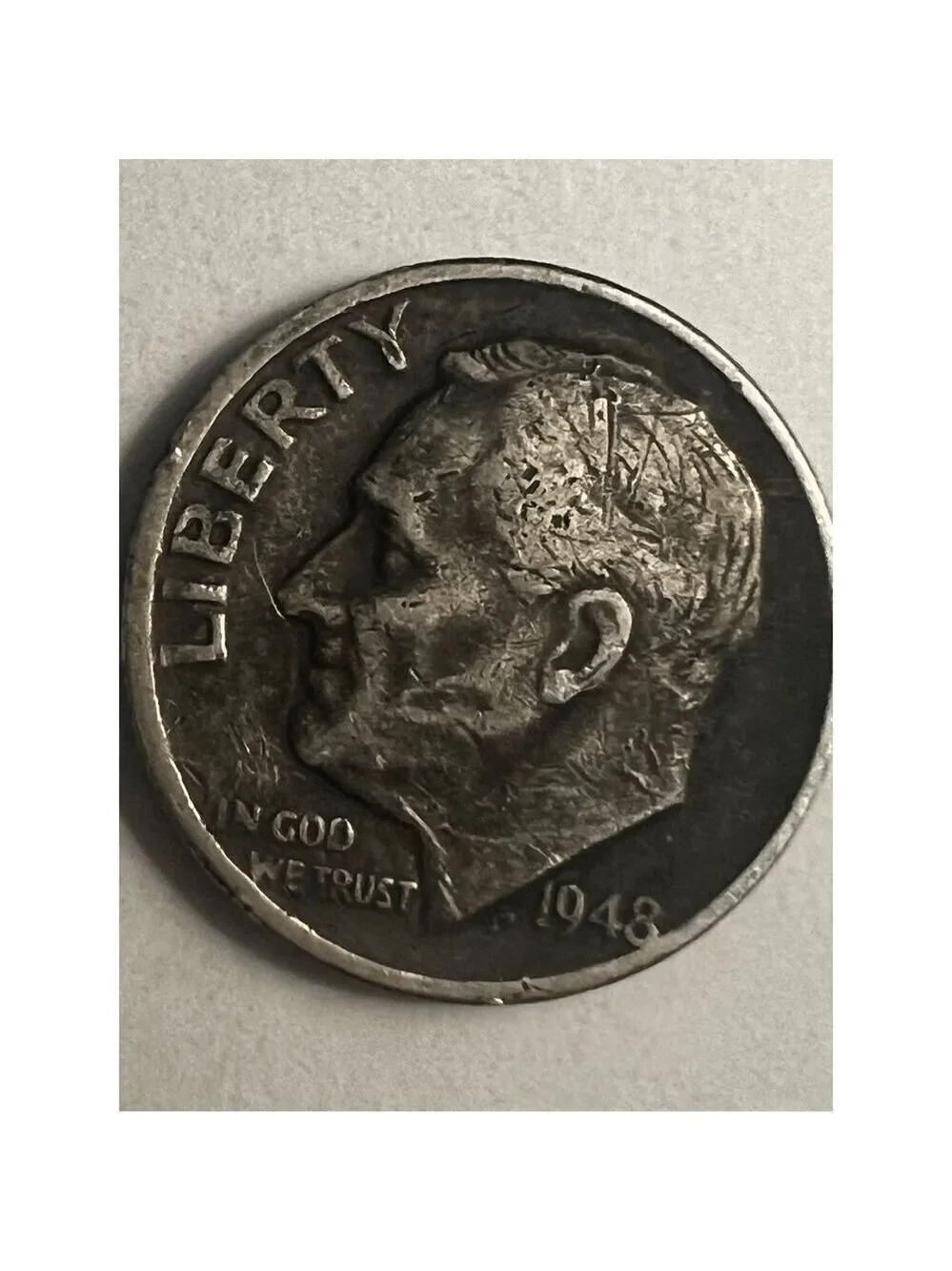 Rare 1948 D Roosevelt Silver Dime
